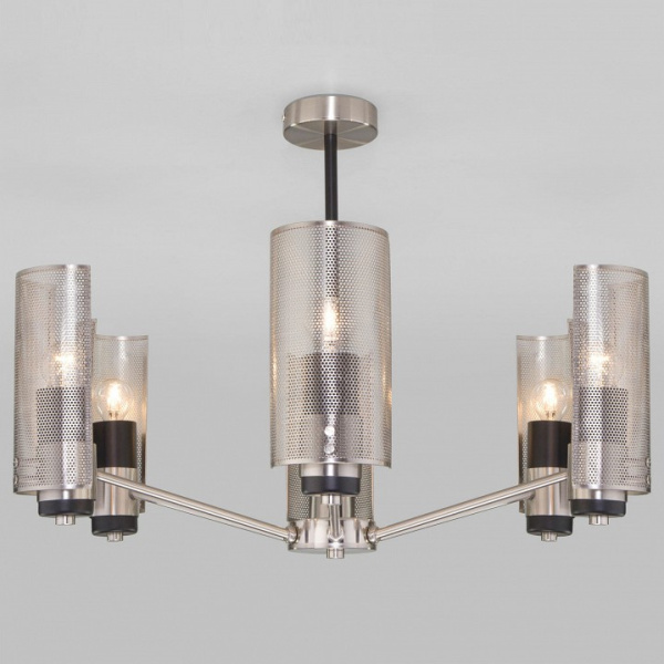 Люстра на штанге Eurosvet Grino 70139/6 никель