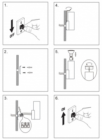Накладной светильник Denkirs SCOPE DK5021-WH