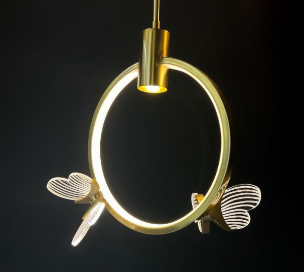 Подвесной светильник AM-Group MARIPOSA MARIPOSA SP2 POLISHED GOLD