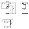 Раковина 50x40 см Ideal Standard Strada II T363701