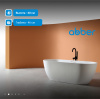 Ванна из искусственого камня Abber Frankfurt AM9941 170х75 белая