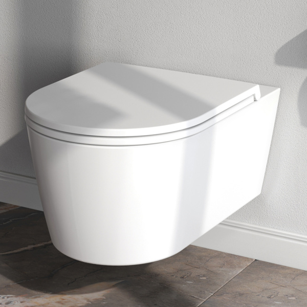 Комплект унитаза с инсталляцией AM.PM Func IS90151.8F1701 с клавишей смыва хром