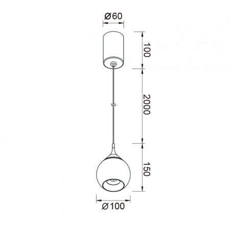 Подвесной светильник Mantra Drop 8891