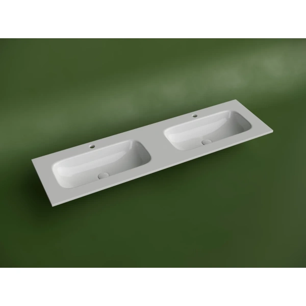 Раковина Ceramica Nova Grace CN7023 161x46 см, накладная, белый