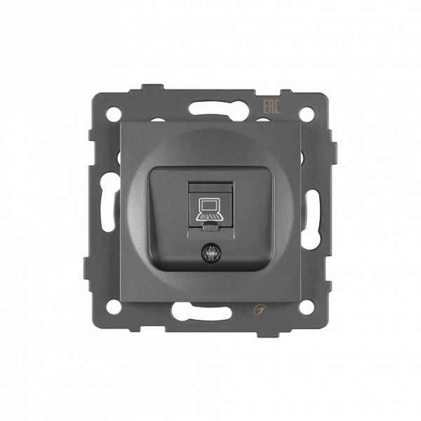 Розетка Ethernet RJ-45 и со шторками, без рамки Arlight SCT 049848