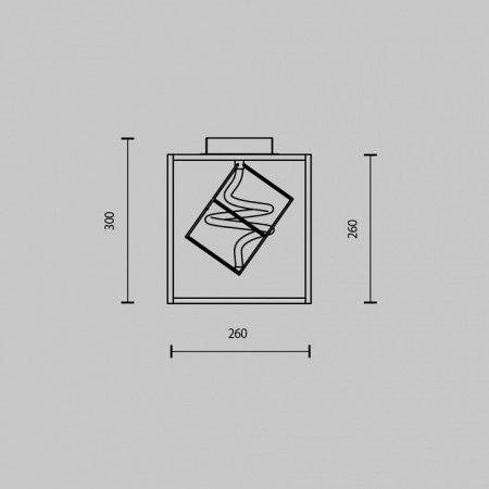 Накладной светильник Maytoni Membrane MOD345CL-L9BS3K