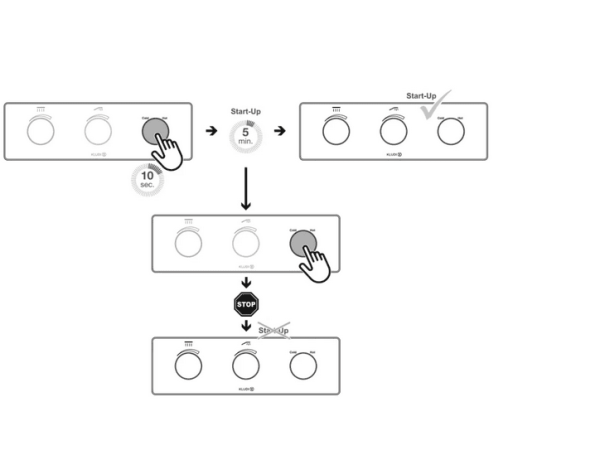 Термостат для ванны для душа Kludi Pushtronic 3830039-00 черный матовый