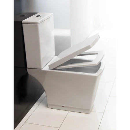 Чаша напольного безободкового унитаза BelBagno Regina BB104CP