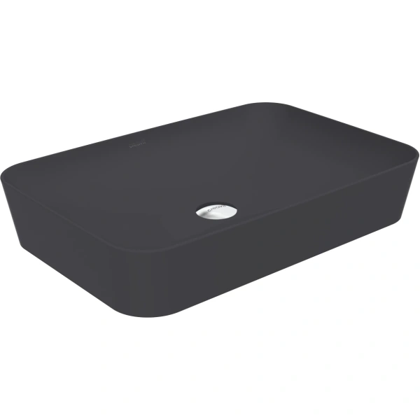 Раковина-чаша Creavit Ultra UL060-00AM00E-0000 60x40 см, накладная, антрацит матовый