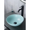 Раковина-чаша GID 9081tifm 36x36 см, накладная, бирюзовый матовый