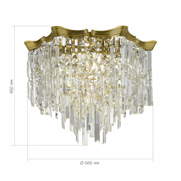 Потолочная люстра ST-Luce Ofelia SL1659.302.10