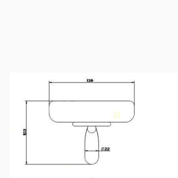 Мыльница Gessi Goccia 38002#079 белый