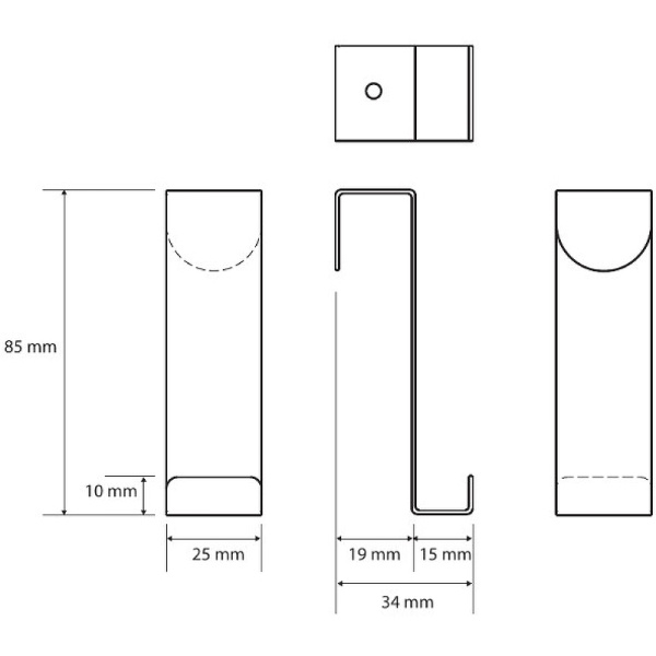 Крючок Bemeta Neo 101106155