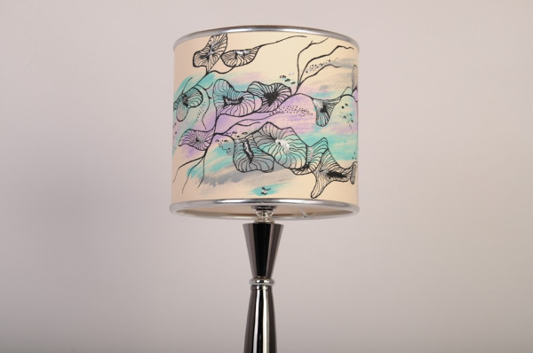 Настольная лампа декоративная Manne TL.7734-1BL TL.7734-1BL (абстракция 1) лампа настольная 1л