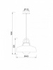 Подвесной светильник Mantra Kinke 6212