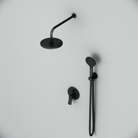 Душевой комплект AM.PM X-Joy TouchReel FP85A1RH22 черный матовый