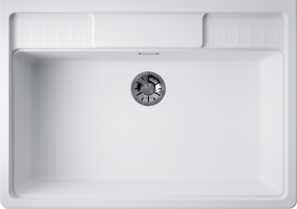 Кухонная мойка Omoikiri Kinokawa 90 4993853 белая матовая