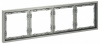 Рамка на 4 поста Voltum S70 VLS100405