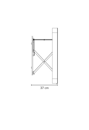 Зеркало Bagno Piu Pol 60X80 белое