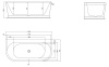 Акриловая ванна BelBagno 150x80 BB408-1500-800