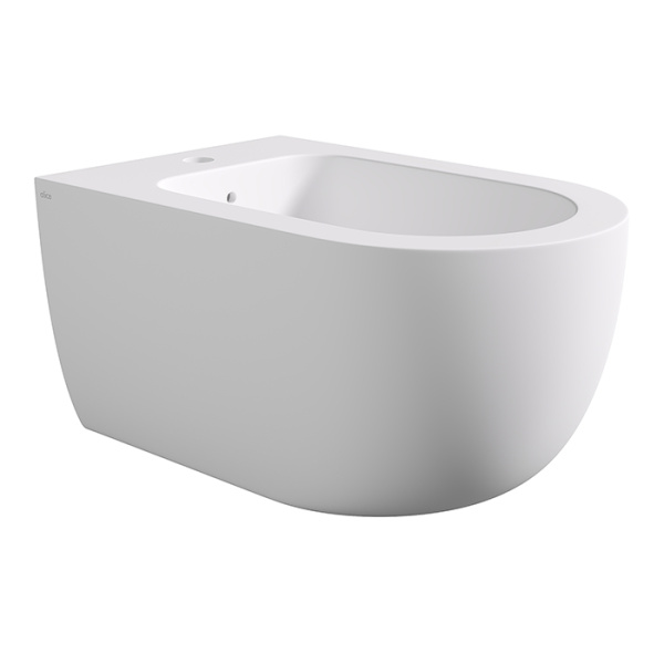 Подвесное биде Alice Unica 32250109SET с набором креплений белое матовое