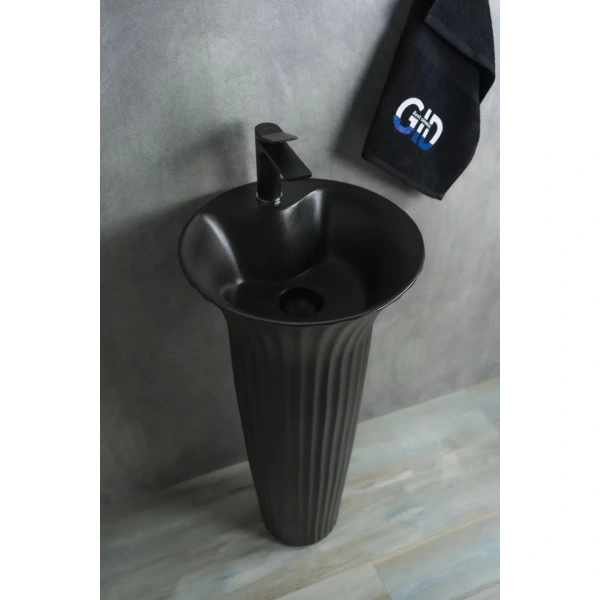 Раковина напольная 41x41 см GID Nb132bg