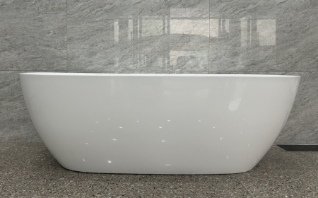 Акриловая ванна Abber 180x80 AB9263-1.8 белая глянцевая