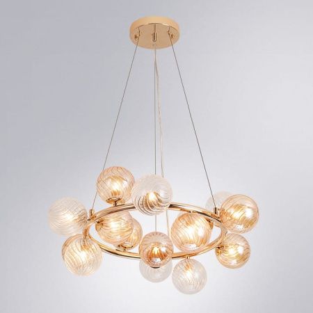 Подвесная люстра Arte Lamp Etereo A5261LM-15GO