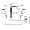 Смеситель для раковины Nicolazzi Liberty 1008CR16