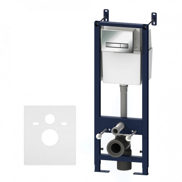 Инсталляция для подвесного унитаза с клавишей AM.PM Start I012703.0251 глянц хром