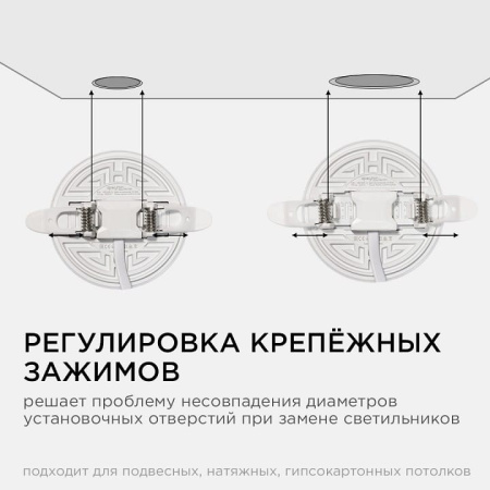 Встраиваемый светильник Apeyron Electrics  06-101