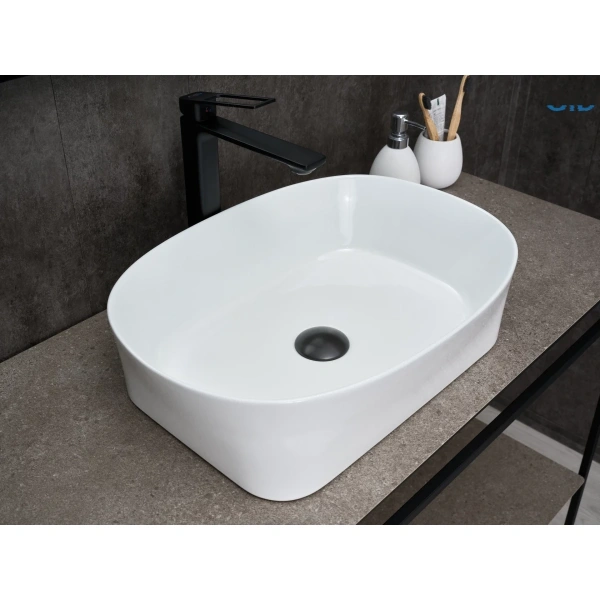 Раковина-чаша GID N9028 53x36 см, накладная, белый