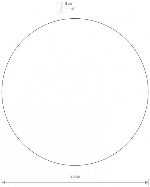 Накладной светильник Nowodvorski Ring Led L 10353