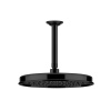 Верхний душ Gessi Venti 20 65153#299 черный матовый