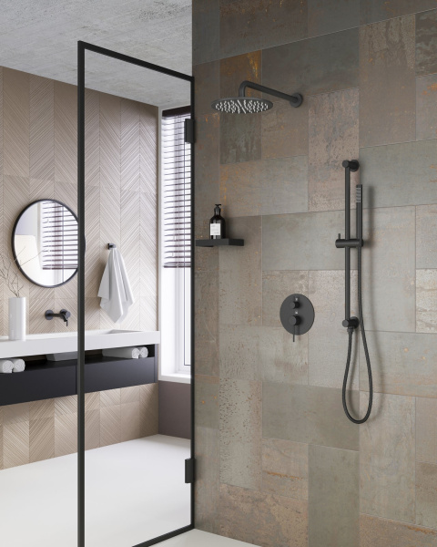 Душевая комплект Timo Saona SX-2309/03SM черный