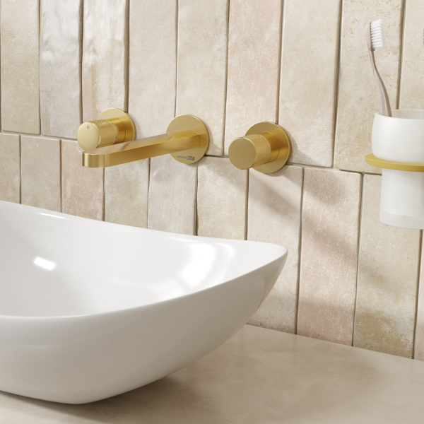 Смеситель для раковины WasserKRAFT Schunter 8245 золото