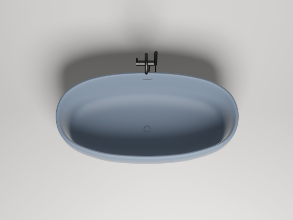 Ванна из искусственного камня Salini Luce 170x85 100121MF покраска по RAL полностью