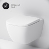 Подвесной унитаз AM.PM Gem C901701SC с крышкой-сиденьем