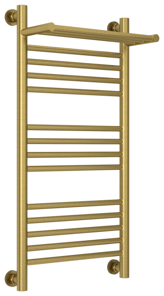 Полотенцесушитель водяной Сунержа Богема с полкой+ 800х400 051-0223-8040 состаренная латунь