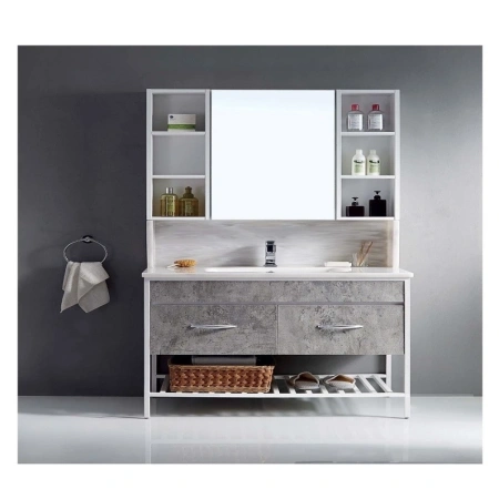 Раковина CeramaLux 540F 62x40 см, встраиваемая снизу, белый