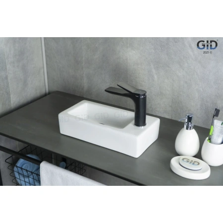 Раковина 36,5x18 см GID Simple N N9272L