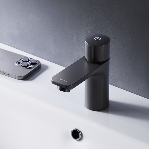 Смеситель для раковины AM.PM X-Joy F85A02522 TouchReel черный