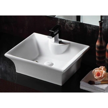 Раковина-чаша CeramaLux 9108 50x41,5 см, накладная, белый