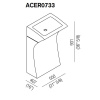 Раковина Agape Lito 55 ACER0733 *0