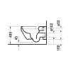 Подвесной унитаз Duravit Vero Air 2525090000