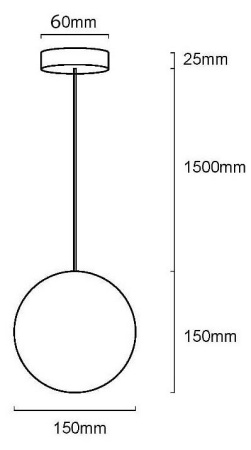 Подвесной светильник Fiberli SharSan 12110501