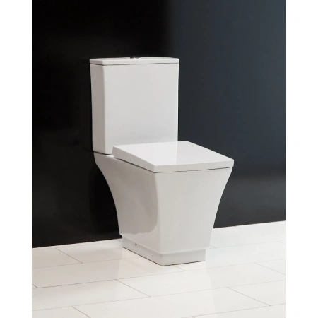 Чаша напольного безободкового унитаза BelBagno Regina BB104CP