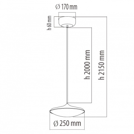 Подвесной светильник DeMarkt Перегрина 5 703011201