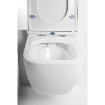 Унитаз подвесной BelBagno Alpina BB10100CHR безободковый, белый