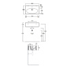 Раковина Simas Lft Spazio 60 LFT54bi